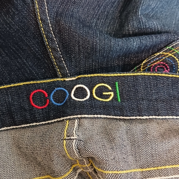 Coogi Embroidered Dark Wash Jeans Sz 13/14 NWOT - Picture 13 of 16